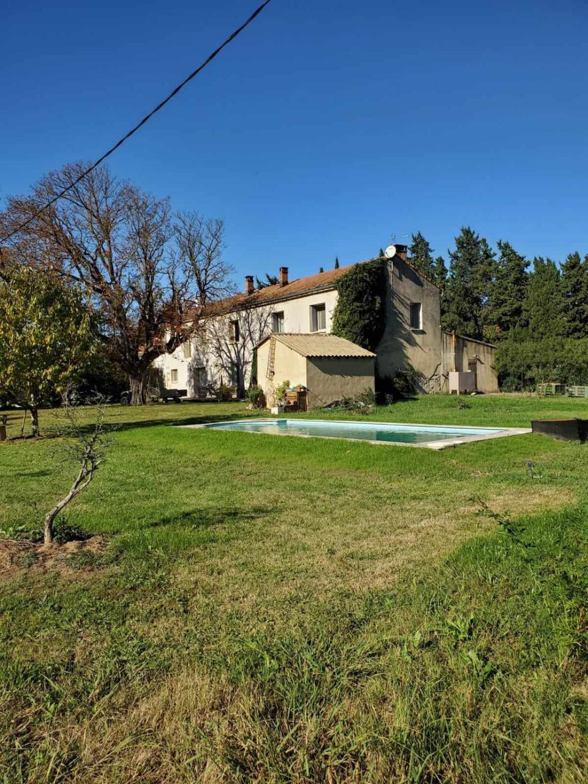 Le Petit Mas En Provence Avec Piscine Villa Barbentane Dış mekan fotoğraf